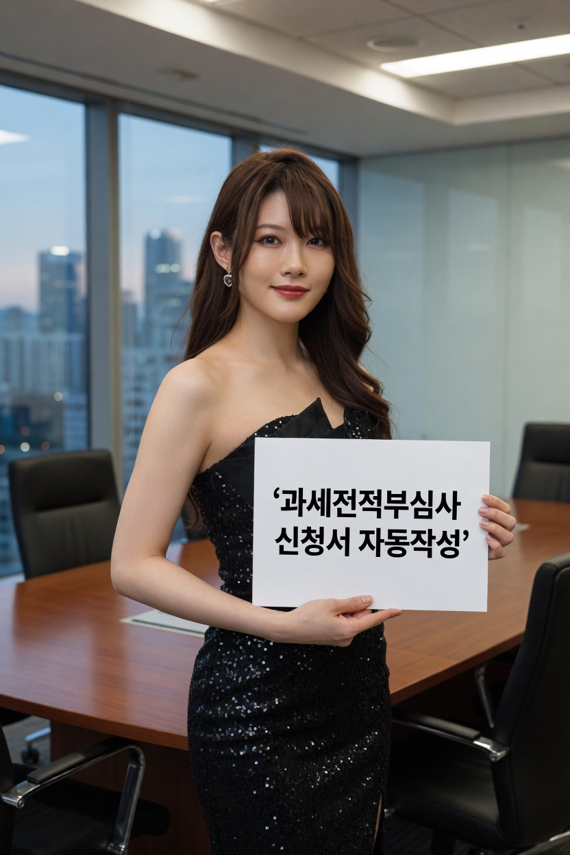 과세전적부심사 신청서 자동작성